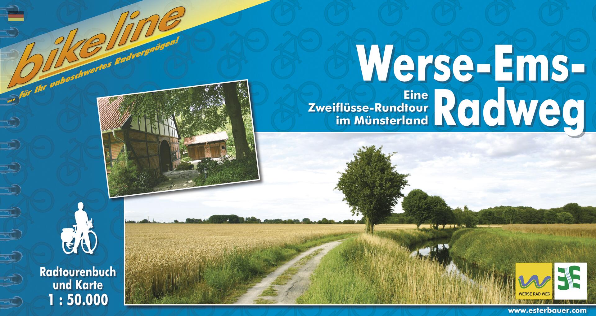 bikeline Radtourenbuch Werse-Ems-Radweg - Verlag Esterbauer